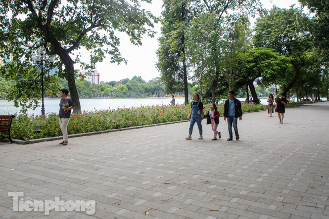 Diện mạo hồ Hoàn Kiếm sau 5 tháng chỉnh trang ảnh 15