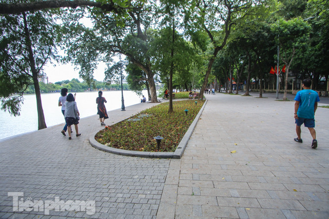 Diện mạo hồ Hoàn Kiếm sau 5 tháng chỉnh trang ảnh 14