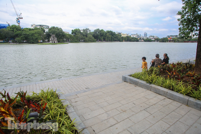 Diện mạo hồ Hoàn Kiếm sau 5 tháng chỉnh trang ảnh 12