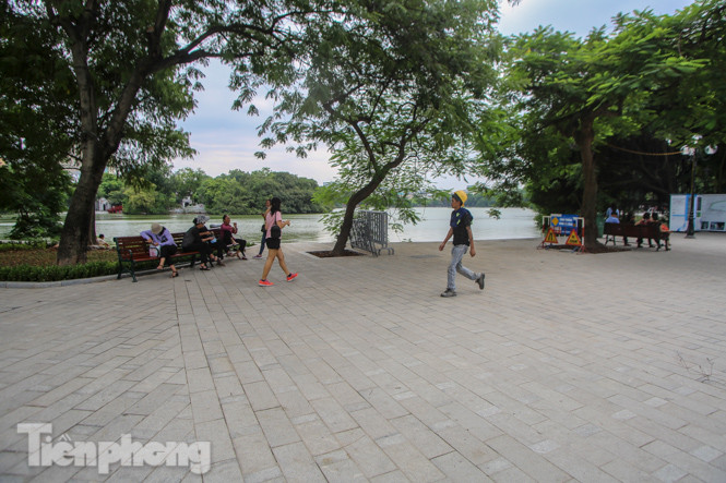 Diện mạo hồ Hoàn Kiếm sau 5 tháng chỉnh trang ảnh 4