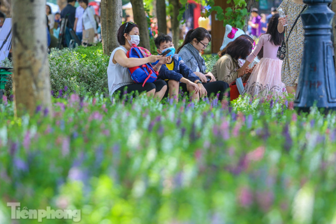 Thưởng lãm hồ Hoàn Kiếm diện mạo mới trong tiết trời thu Hà Nội ảnh 10