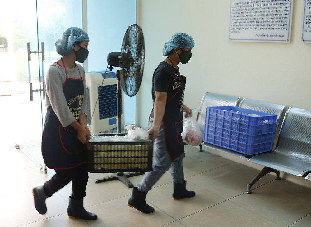 Điều đặc biệt trong nhà bếp trung tâm huấn luyện nghiệp vụ Công an Hà Nội ảnh 6