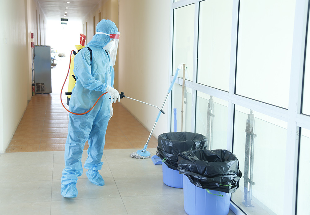 Điều đặc biệt trong nhà bếp trung tâm huấn luyện nghiệp vụ Công an Hà Nội ảnh 12