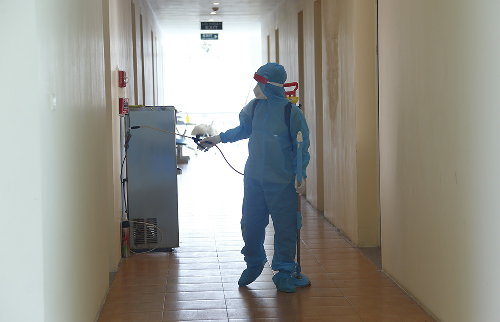 Điều đặc biệt trong nhà bếp trung tâm huấn luyện nghiệp vụ Công an Hà Nội ảnh 13