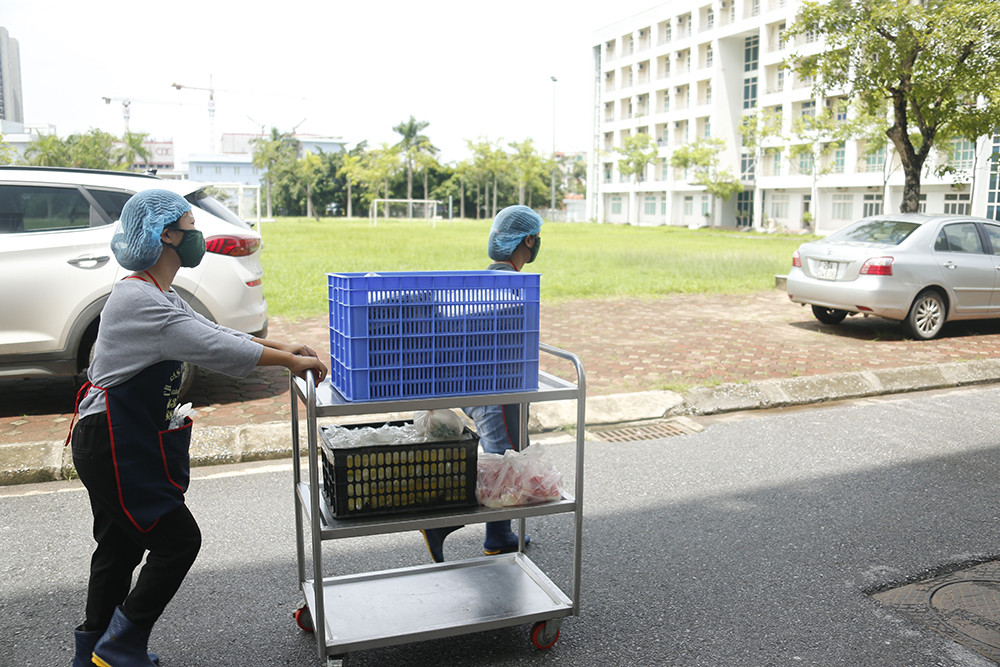 Điều đặc biệt trong nhà bếp trung tâm huấn luyện nghiệp vụ Công an Hà Nội ảnh 5