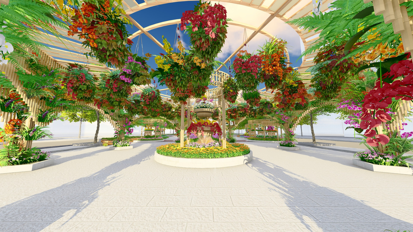 Lộ thiết kế đường hoa Nguyễn Huệ Tết Tân Sửu ảnh 8