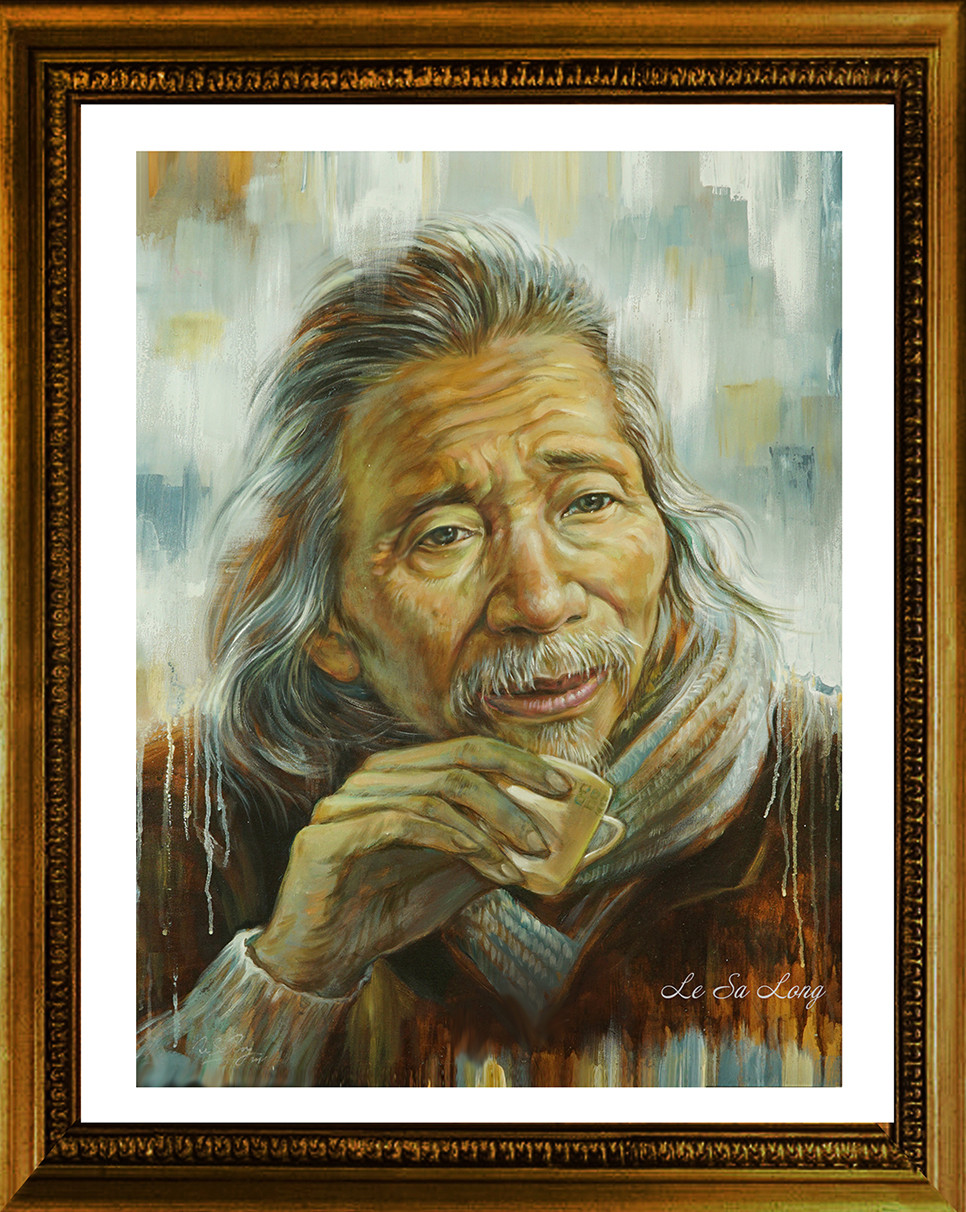 Ngày thơ, ngắm chân dung các nhà thơ tên tuổi Việt Nam qua tranh ký họa ảnh 3