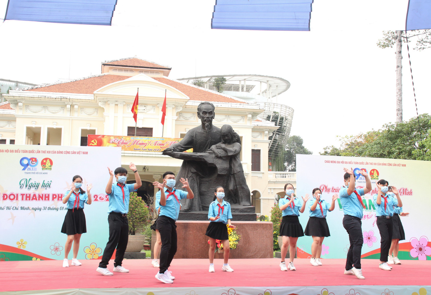 Sôi nổi ngày hội Phụ trách Đội TPHCM ảnh 1