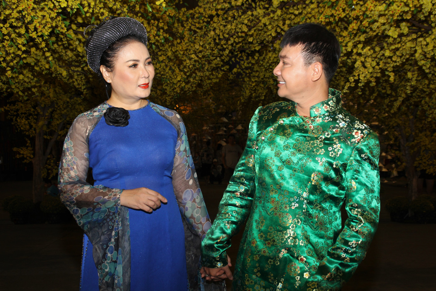 Đàm Vĩnh Hưng cùng dàn nghệ sĩ rộn ràng đón xuân ở phố hoa mai giữa lòng Sài thành ảnh 4