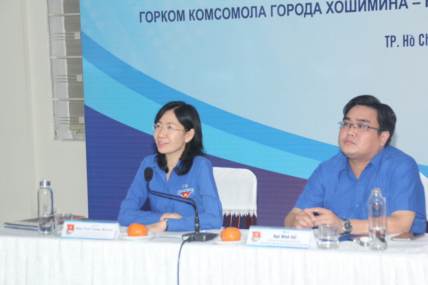 Thành Đoàn TPHCM trao đổi trực tuyến với Ủy ban Đối ngoại thành phố Saint-Petersburg ảnh 2