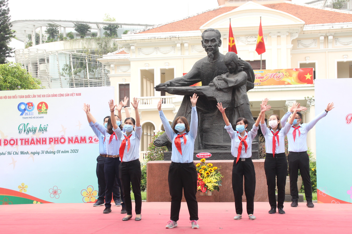 Sôi nổi ngày hội Phụ trách Đội TPHCM ảnh 5