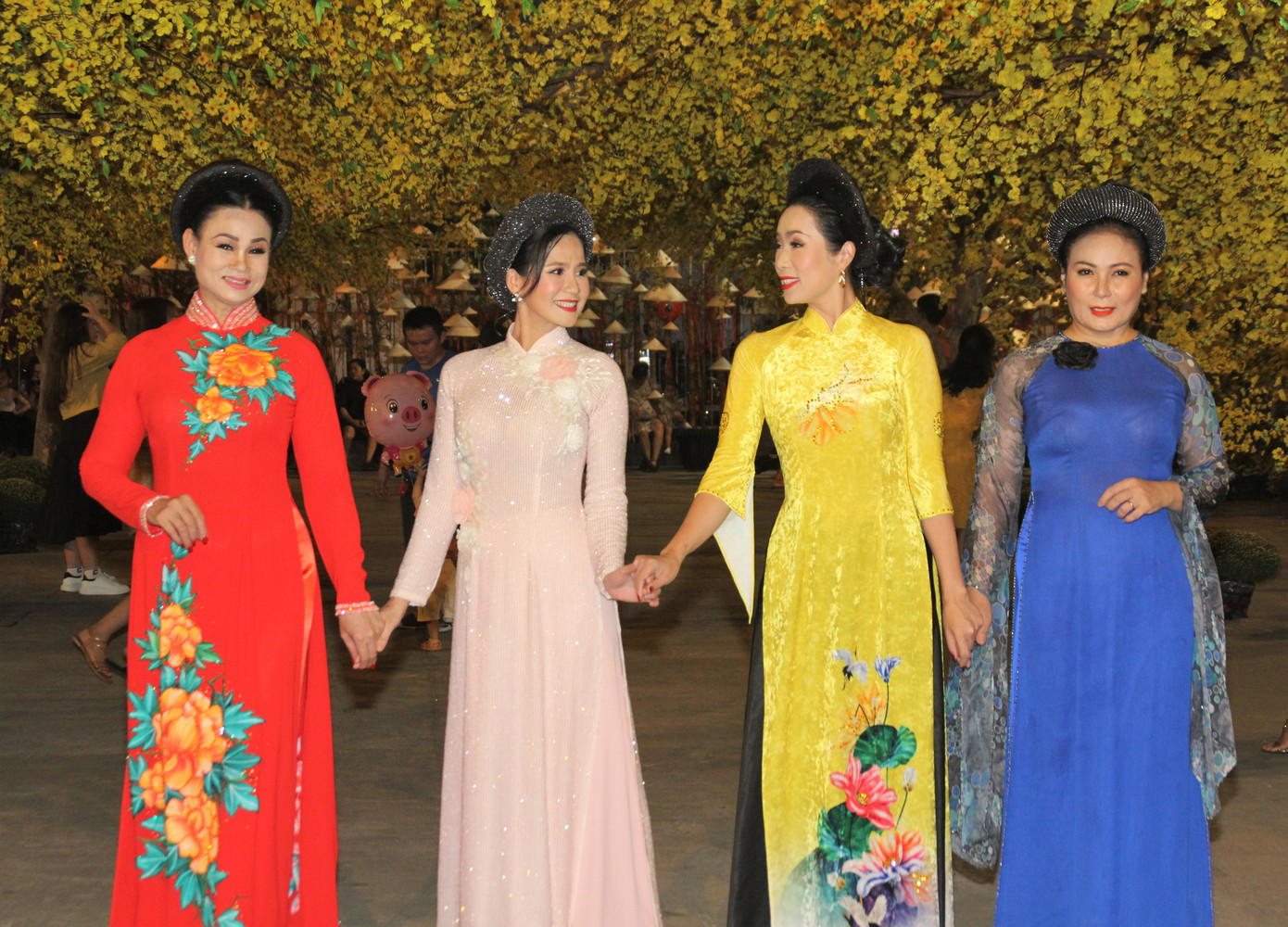 Đàm Vĩnh Hưng cùng dàn nghệ sĩ rộn ràng đón xuân ở phố hoa mai giữa lòng Sài thành ảnh 3