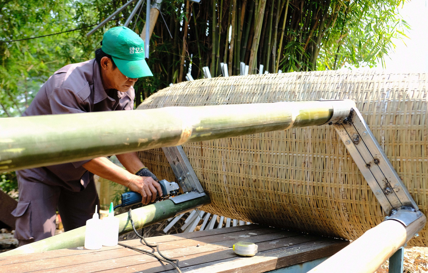 Tận thấy công đoạn chế tác linh vật phục vụ đường hoa Nguyễn Huệ Tết Tân Sửu 2021 ảnh 19