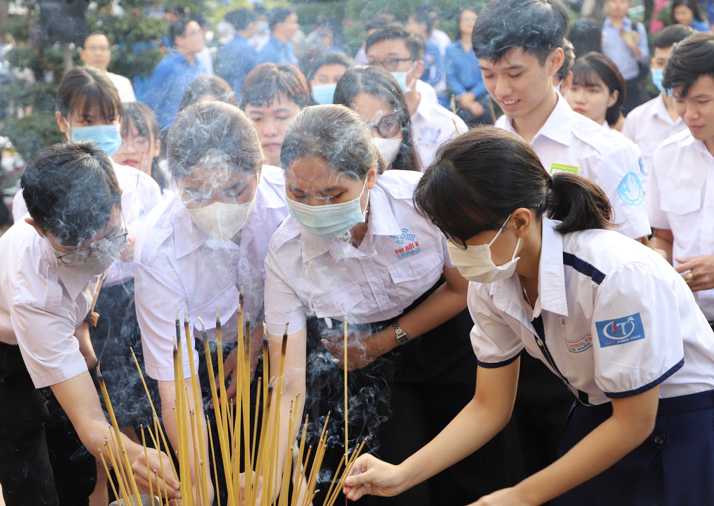 Tuyên dương 58 học sinh tiêu biểu về trau dồi đạo đức - học tập - thể lực ảnh 3