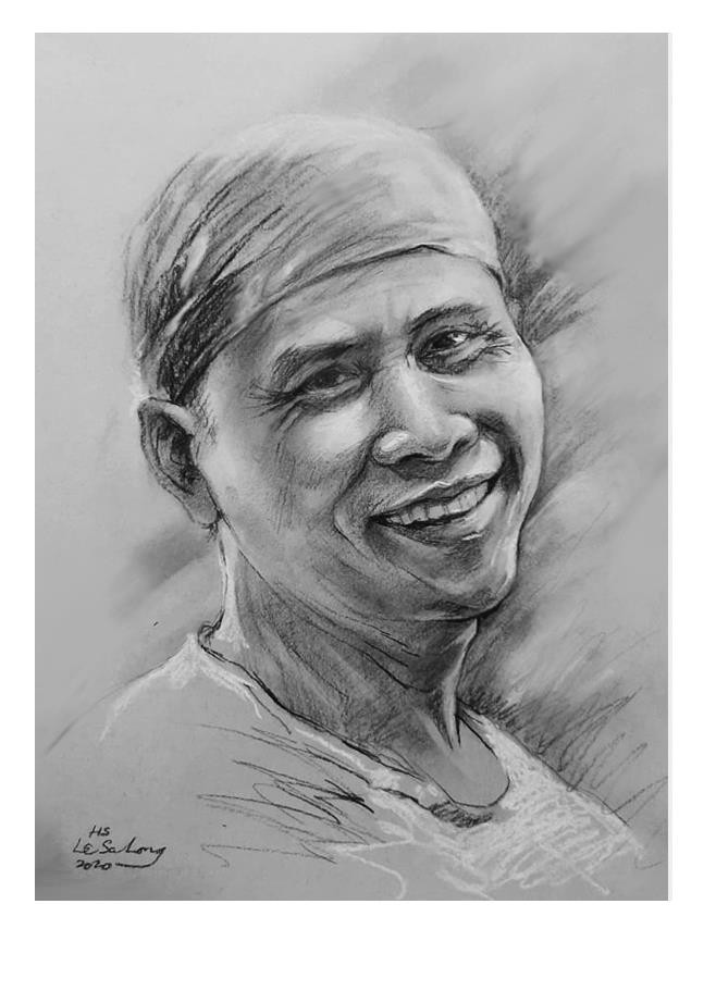 Ngày thơ, ngắm chân dung các nhà thơ tên tuổi Việt Nam qua tranh ký họa ảnh 10