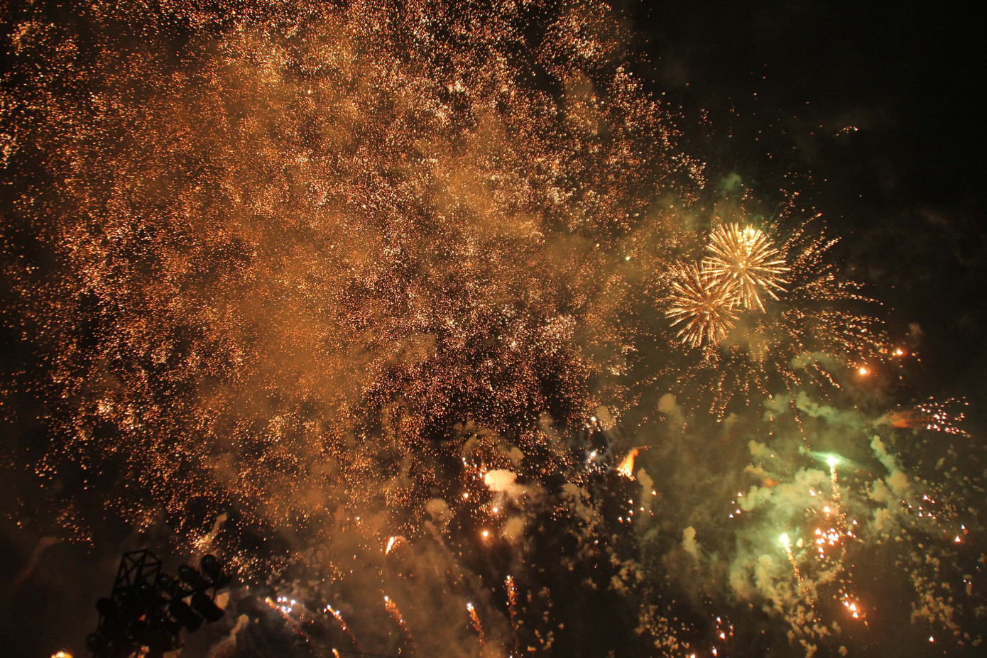 Người dân thành phố Thủ Đức hân hoan với màn pháo hoa chào năm mới ảnh 14