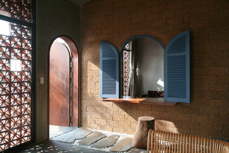 Ngôi nhà 78 m2 thiết kế hiện đại nhưng vẫn đượm hồn quê ảnh 9