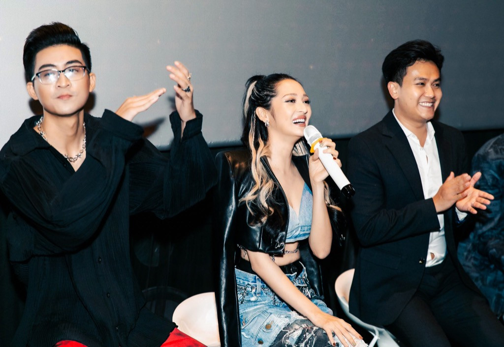 Bảo Anh diện áo crop top, tự tin khoe cơ bụng và vòng eo “con kiến” tại sự kiện ra mắt MV ảnh 7