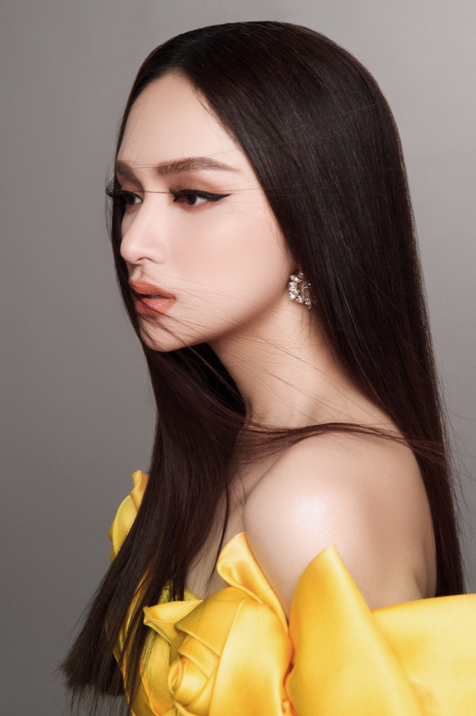 Hương Giang làm host, xuất hiện sang chảnh trong hình hiệu của “Đại Sứ Hoàn Mỹ 2020” ảnh 2