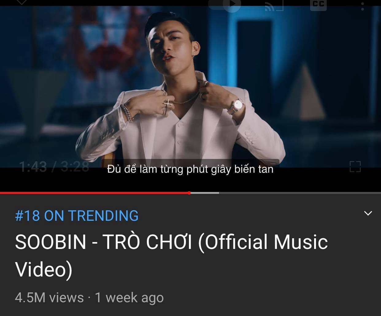Dù comeback sát nhau, Soobin Hoàng Sơn và Hiền Hồ vẫn “xa cách” nhau trên Top Trending ảnh 6