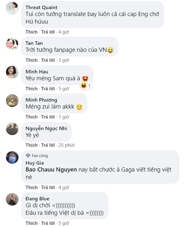 Nghi vấn Lady Gaga dạy tiếng Việt cho Sam Smith, bùng nổ lời yêu dành cho fan Việt ảnh 3