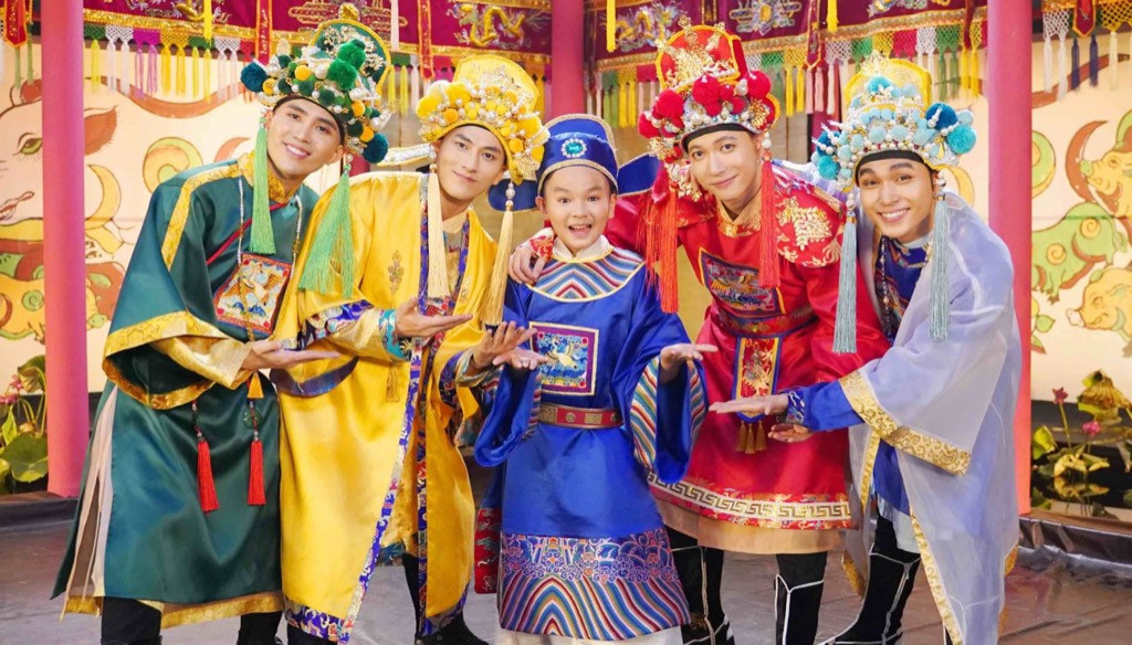 Sau hit quốc dân “Bống Bống Bang Bang”, nhóm 365 bất ngờ tái hợp trong MV “Trạng Tí“ ảnh 2