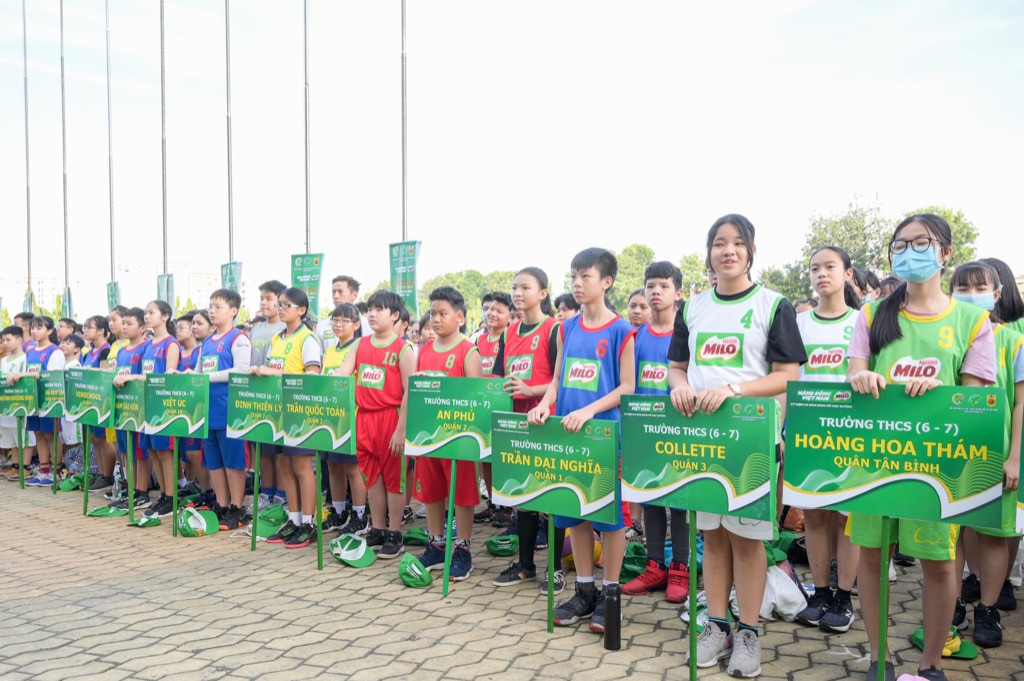 Giải Bóng rổ Học sinh TP.HCM đạt kỷ lục số lượng đội bóng tham dự nhiều nhất Việt Nam ảnh 1