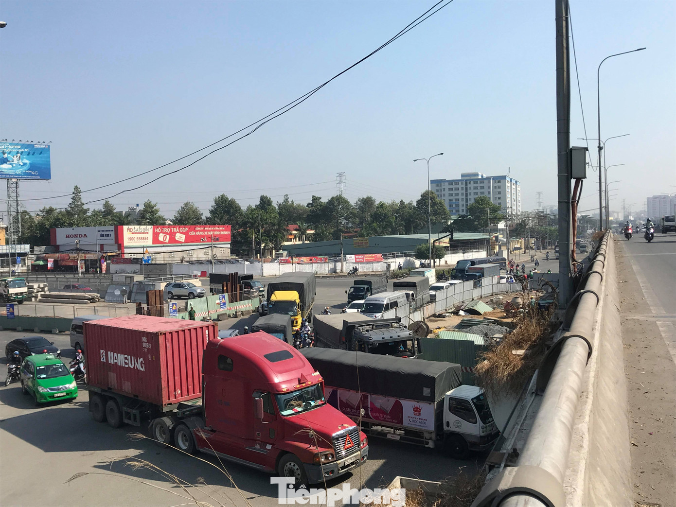 Cận cảnh nút giao thông 3 tầng giải tỏa kẹt xe cửa ngõ Sài Gòn sắp hoàn thành ảnh 11