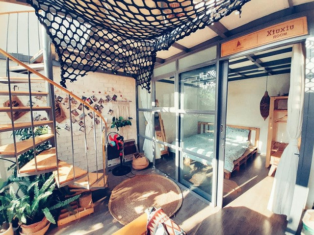 Căn nhà 350 triệu đồng từ lưới đánh cá đẹp bất ngờ ảnh 10