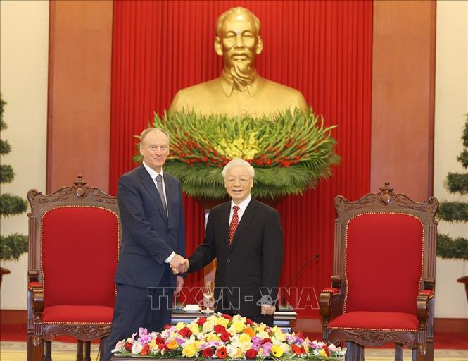 Tổng Bí thư, Chủ tịch nước Nguyễn Phú Trọng tiếp Thư ký Hội đồng An ninh Liên bang Nga ảnh 1