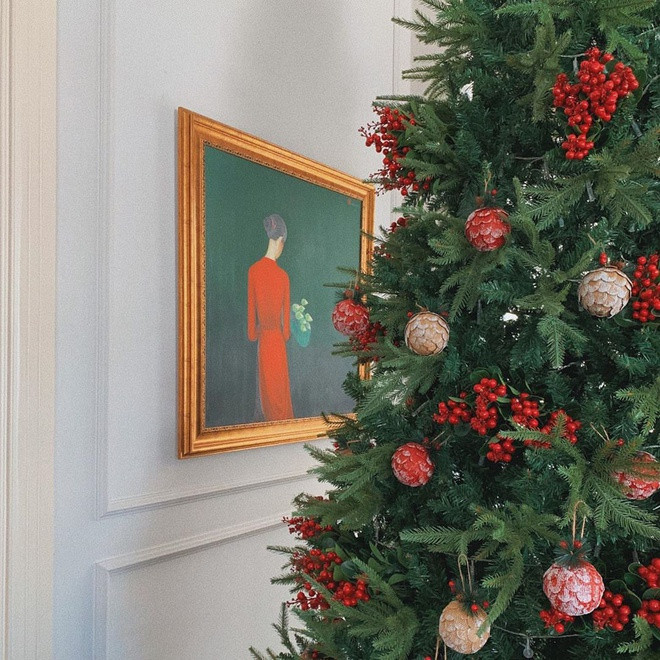 Ngất ngây ngắm loạt biệt thự của sao Việt lộng lẫy đón Giáng Sinh ảnh 16