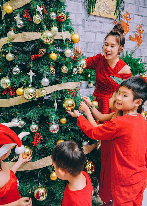 Ngất ngây ngắm loạt biệt thự của sao Việt lộng lẫy đón Giáng Sinh ảnh 11