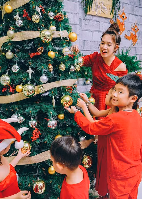 Ngất ngây ngắm loạt biệt thự của sao Việt lộng lẫy đón Giáng Sinh ảnh 11