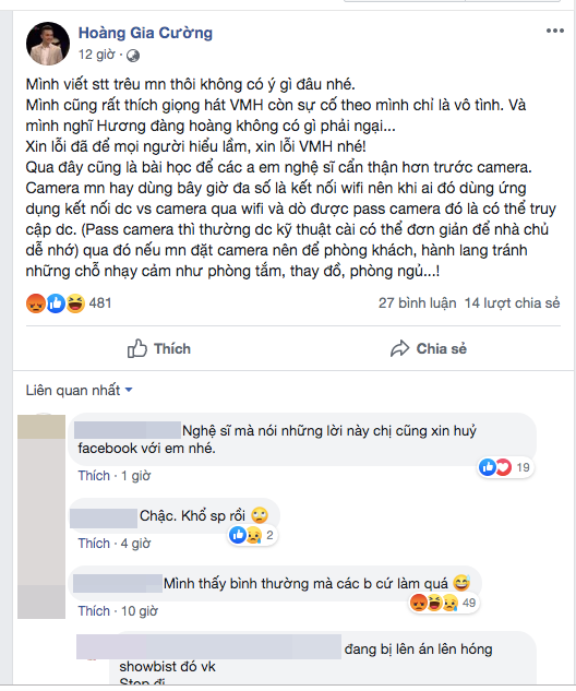 Xin lỗi Văn Mai Hương về đòi xem clip, diễn viên Người phán xử vẫn bị 'ném đá' ảnh 1