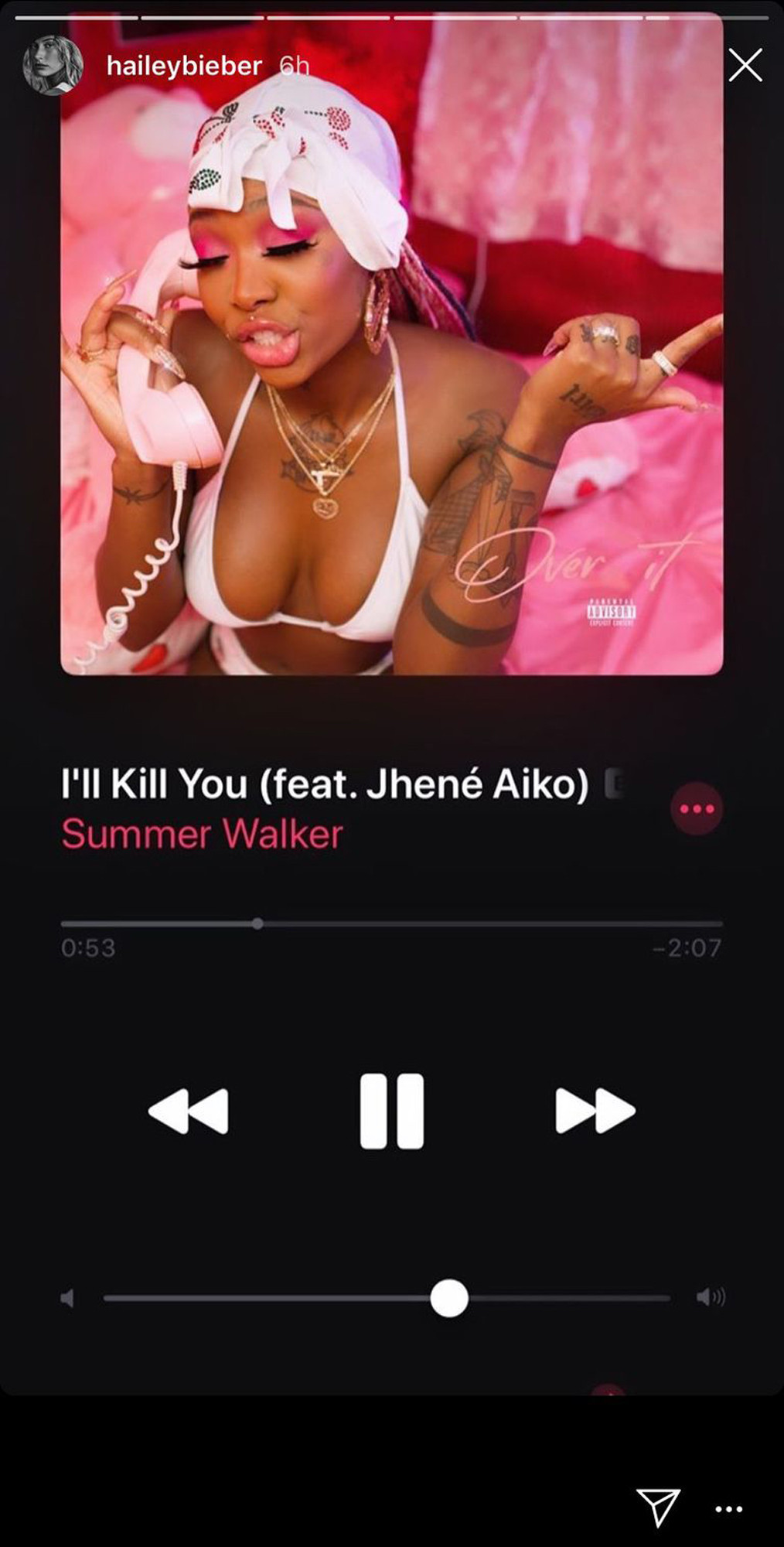 Chia sẻ ‘I Will Kill You’, vợ Justin Bieber 'doạ giết' Selena Gomez? ảnh 1