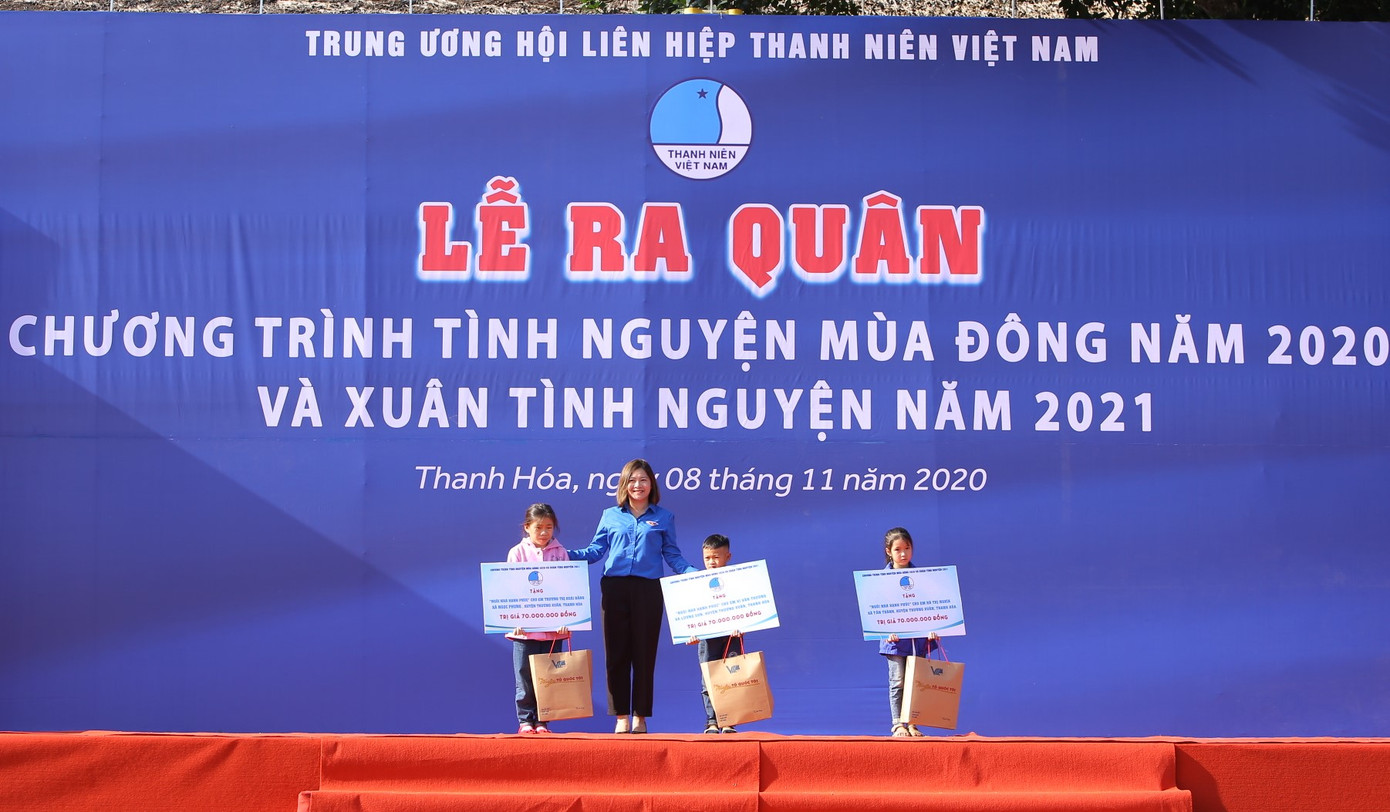 Ra quân chương trình Tình nguyện mùa Đông năm 2020 và Xuân tình nguyện năm 2021 ảnh 6