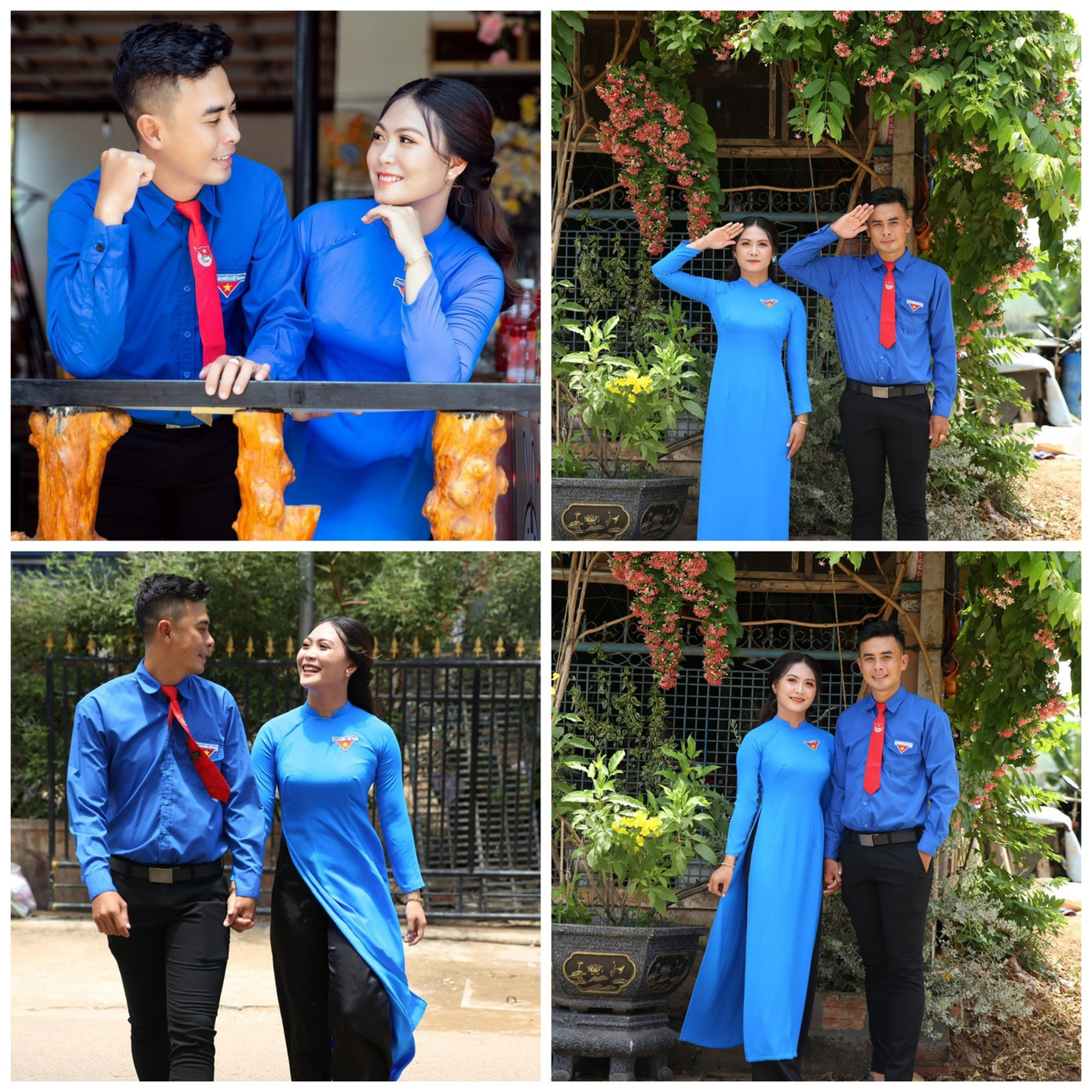 Ảnh cưới độc đáo của cô dâu chú rể là cán bộ Đoàn ảnh 6