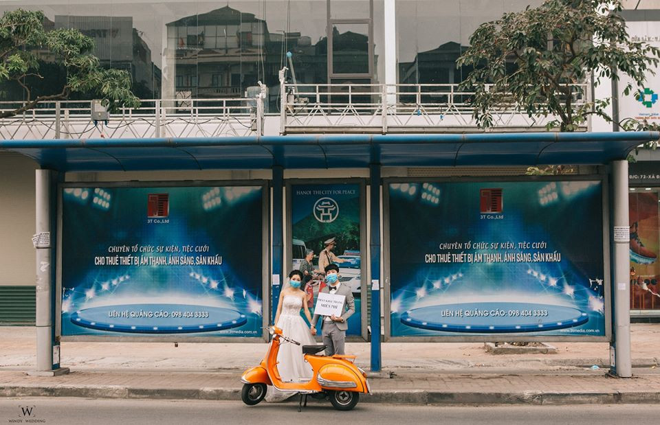 Ấn tượng ảnh cưới tặng khẩu trang 'chống corona' của đôi trẻ 9x ảnh 10