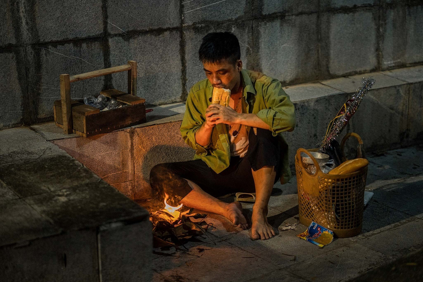 ‘Trung thu nhất định ba sẽ về’ - bộ ảnh cảm động của nhiếp ảnh gia 9x ảnh 2