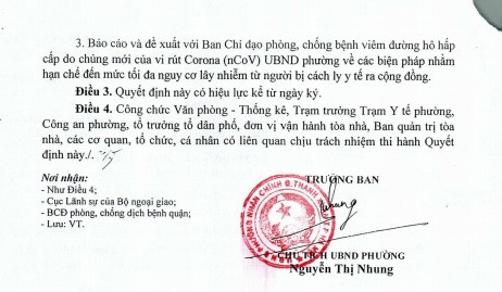 Nhiều chung cư Hà Nội thông báo cách ly tại nhà đối người đến từ vùng dịch ảnh 2
