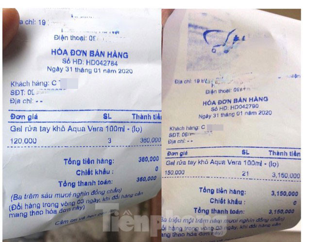 Chần chừ vài phút, khách hàng mua nước rửa tay nhận ngay giá 'cắt cổ' ảnh 1