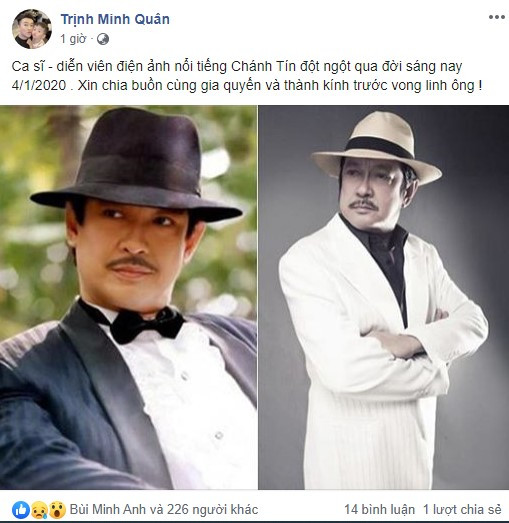 Giới nghệ sĩ bàng hoàng trước tin NSƯT Chánh Tín đột ngột qua đời ảnh 4