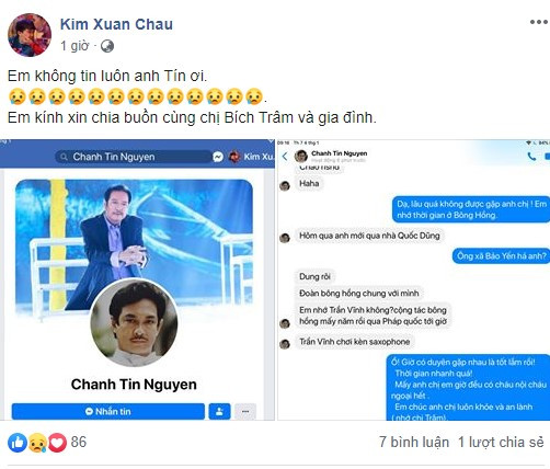 Giới nghệ sĩ bàng hoàng trước tin NSƯT Chánh Tín đột ngột qua đời ảnh 5