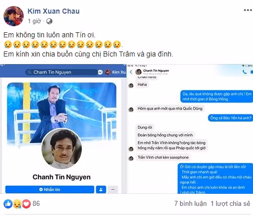 Giới nghệ sĩ bàng hoàng trước tin NSƯT Chánh Tín đột ngột qua đời ảnh 5