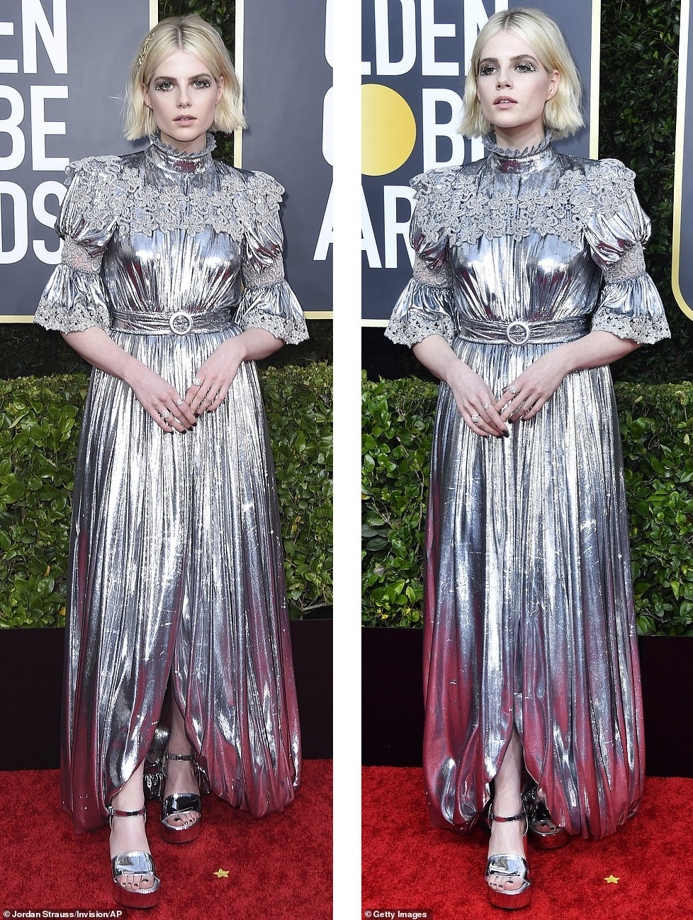 Quả cầu vàng 2020: Scarlett Johansson ‘thả rông’, bạn gái Iron Man mặc như không ảnh 14