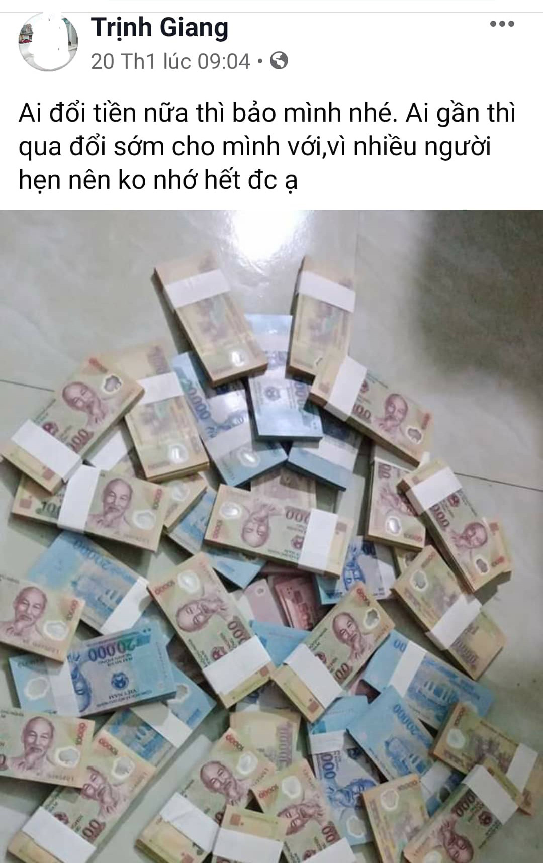 'Chợ đổi tiền lẻ' hoạt động rầm rộ trên mạng xã hội ngày cận Tết ảnh 2