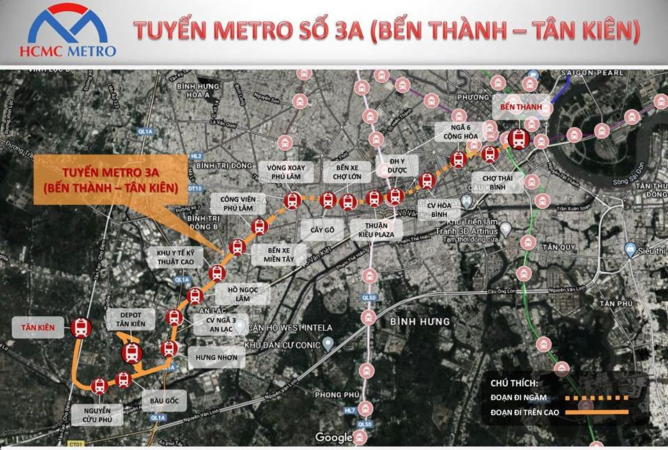 TPHCM đề xuất làm tuyến metro Bến Thành – Tân Kiên 68 nghìn tỷ đồng ảnh 1