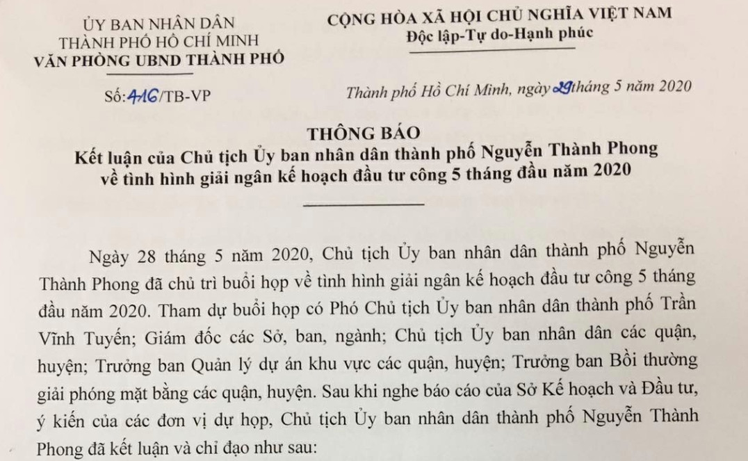 Gỡ vướng dự án metro, hai Phó Chủ tịch TPHCM 'xuất trận' ảnh 1