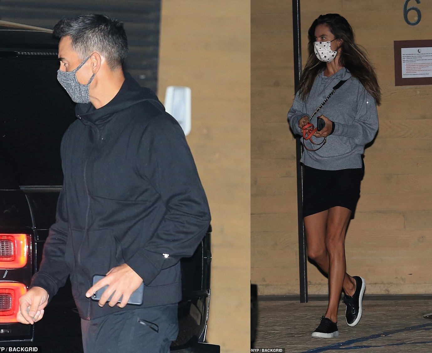 Siêu mẫu Alessandra Ambrosio mặc bra khoe eo săn chắc, tay trong tay trai lạ ảnh 6