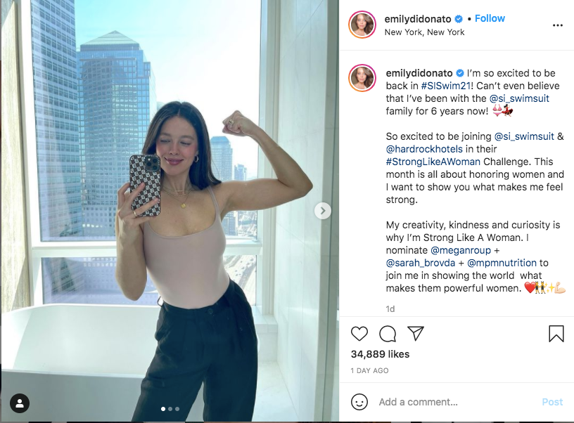 Sắc vóc gây mê của nàng mẫu Emily DiDonato lần thứ 6 được lên tạp chí áo tắm danh tiếng ảnh 2